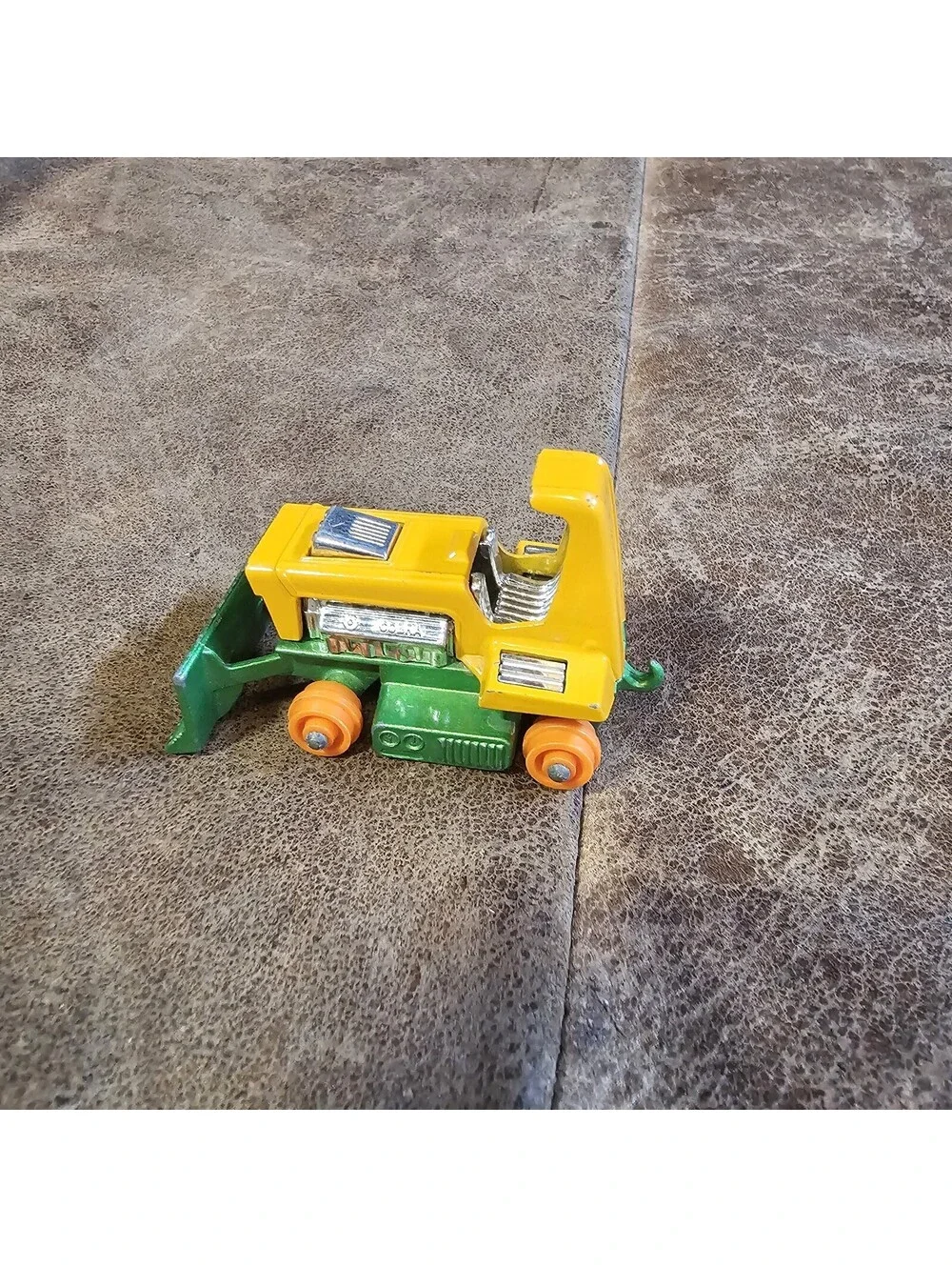 Vintage Matchbox Lesney Superfast 1-75 Series #12 Big Bull Bulldozer - XLNT